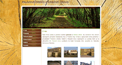 Desktop Screenshot of drevo-pezinok.sk